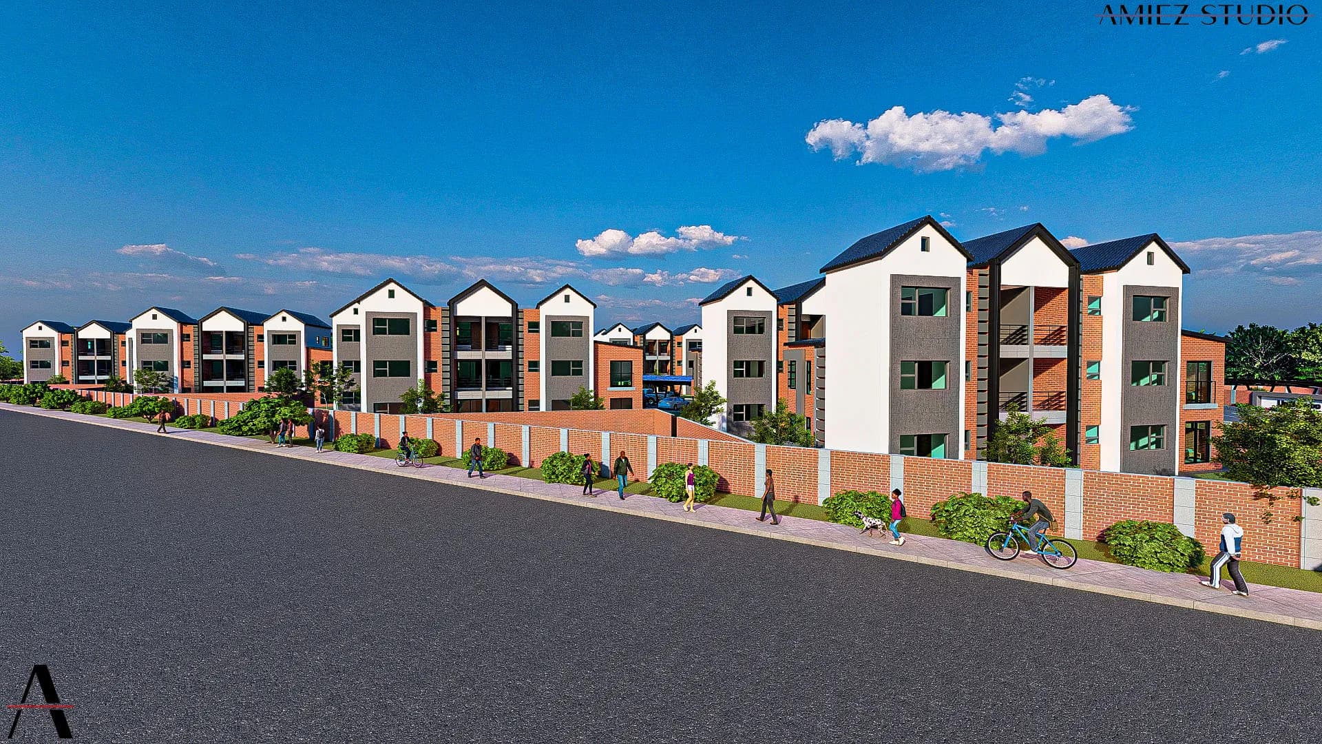 Residential complex overview